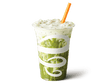 【iced beverages】gotcha matcha with sweet cloud whip 170 cal